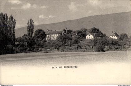 CPA Montmirail Thielle Wavre Kanton Neuenburg, Teilansicht
