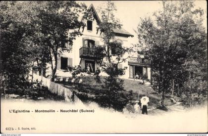 CPA Neuchâtel Kanton Neuenburg, L'Eglantine, Montmollin