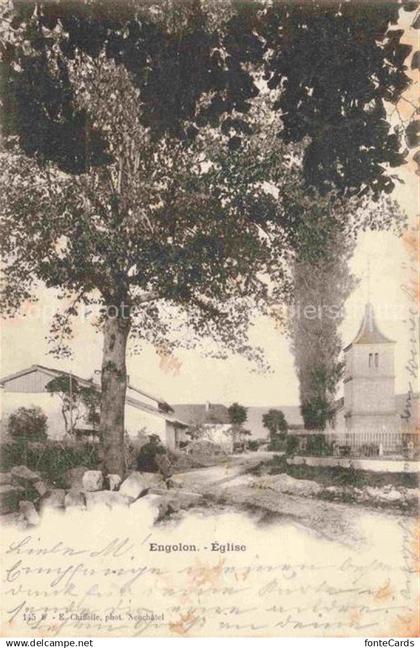 Engolon Engollon Val-de-Ruz La Chaux-de-Fonds NE Eglise