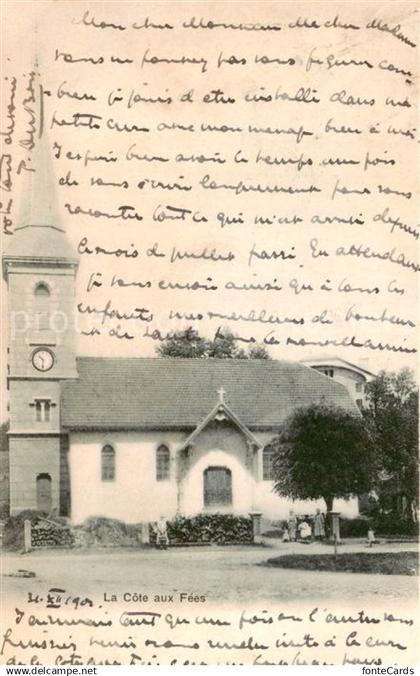 La Cote-aux-Fees Eglise Kirche