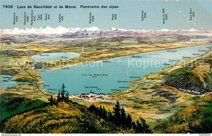 Lac de Neuchatel et de Morat