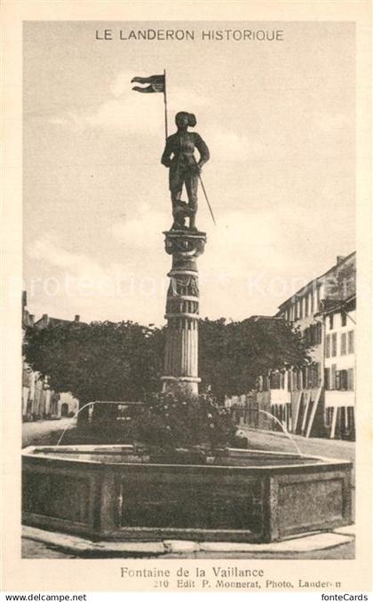 Le Landeron Fontaine de la Vaillance
