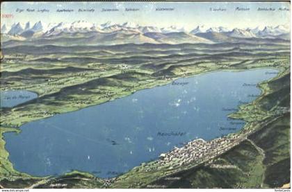 Neuchatel NE Neuchatel Fliegeraufnahme x 1917