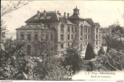 Neuchatel NE Neuchatel Schule  ungelaufen ca. 1910