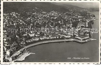 Neuchatel NE vu d avion