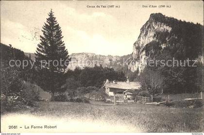 Noiraigue La Ferme Robert Creux du Van Dos d Ane Jura