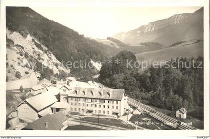 Noiraigue Usines du Furcil