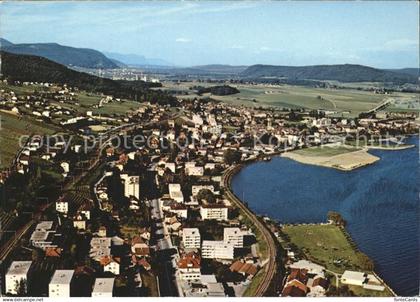 St Blaise Neuchatel Panorama Lac de Neuchatel