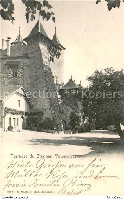 Vaumarcus NE Terrasse du Chateau Vaumarcus