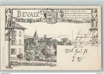 2022 Bevaix Lithographie / Künstlerkarte Schmuckrahmen Engel - 13221157