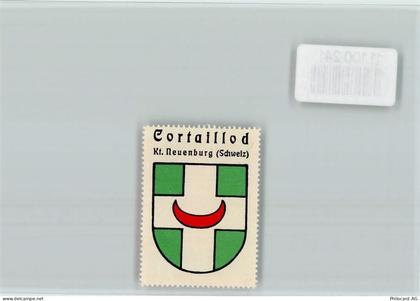 2016 Cortaillod - Vignette Wappen Kaffee Hag ca 1920-1940 - 11100241