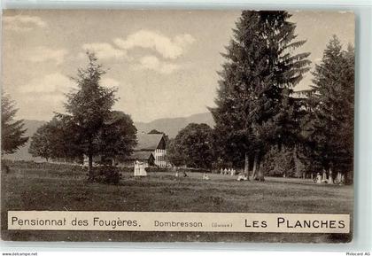 2056 Dombresson 1914 Gebrauchsspuren Pensionnat des Fougeres Les Planche... - 10592082
