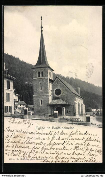 AK Fontainemelon, L`Eglise