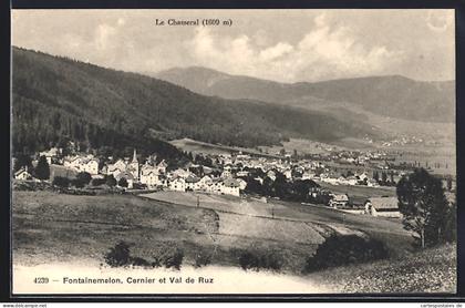 AK Fontainemelon, Panorama, Cernier et Val de Ruz, Le Chasseral
