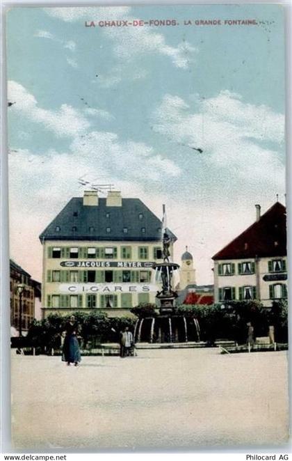 2300 La Chaux-de-Fonds - la grande fontaine, Springbrunnen - 51167172