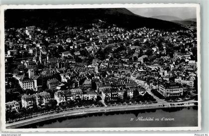 2000 Neuchâtel Neuenburg - Fliegeraufnahme - 39403582