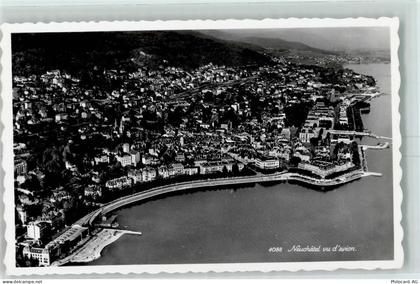 2000 Neuchâtel Neuenburg - vu d avion - 10391090
