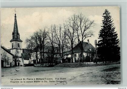 2105 Travers - Le prieuré St. Pierre à Motiers-Travers Vue Ouest - 13113950