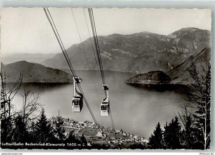 6375 Beckenried 1960 Foto AK Seilbahn Beckenried-Klewenalp - 38221214