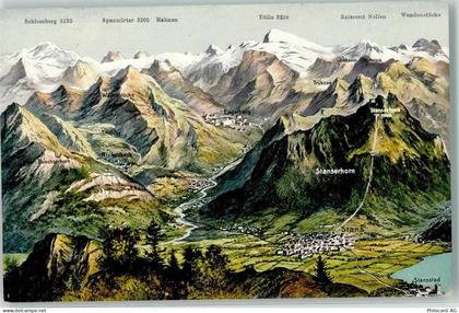 6386 Wolfenschiessen - Stansstad Engelberg Vogelschau - 39497761