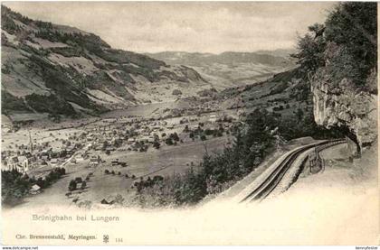 Brünigbahn bei Lungern