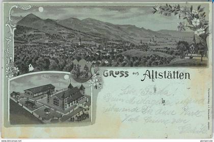 57502 - SWITZERLAND Schweiz - Ansichtskarten VINTAGE  POSTCARD - SG  Altstätten 1899