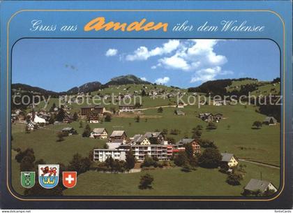 Amden Walensee SG ueber Walensee