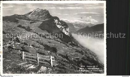 Amden Walensee SG Walensee Leistkamm
