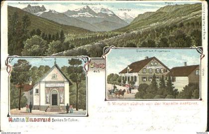Benken SG Maria Bildstein Benken St. Gallen Gasthof Kapelle x 1903