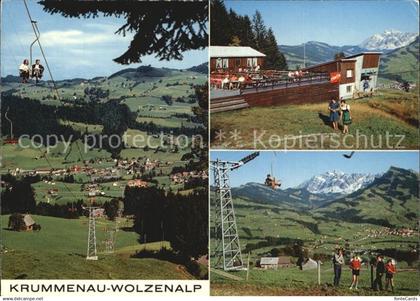 Krummenau SG Wolzenalp Sonnenterrasse Bergrestaurant Saentis