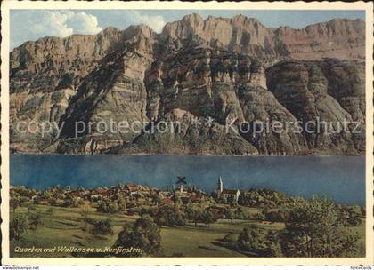 Quarten mit Wallensee und Kurfirsten