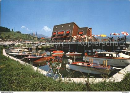 Schmerikon Strandhotel Obersee Bootshafen