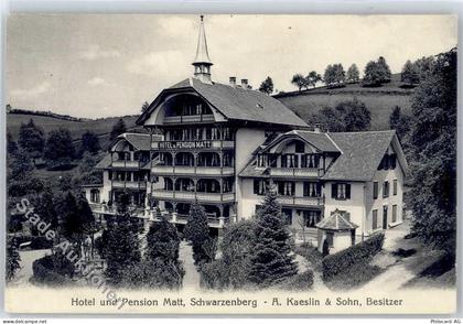 Schwarzenberg - 1924, Hotel, Pension Matt - 51279752