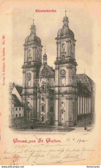 St Gallen SANKT GALLEN SG Klosterkirche