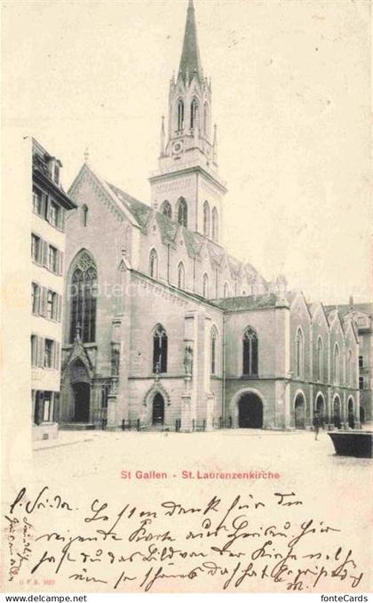 St Gallen SANKT GALLEN SG St Laurenzenkirche