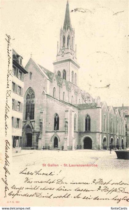 St Gallen SANKT GALLEN SG St Laurenzenkirchen