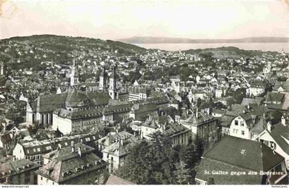 St Gallen SANKT GALLEN SG Stadtansicht mit Bodenseeblick