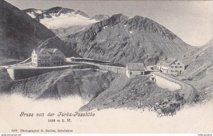 SWITZERLAND - Gruss von der Furka - Passhöhe