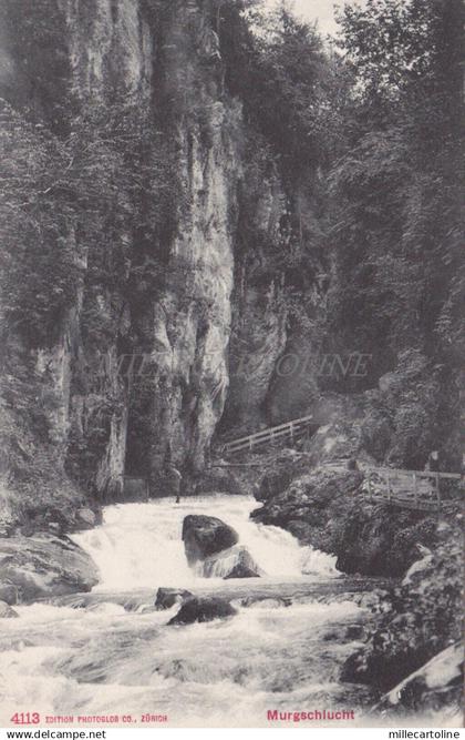 SWITZERLAND - Murgschlucht - Ambulant 1908
