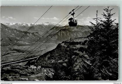 7310 Bad Ragaz - Bergbahn Bad Ragaz-Piz Sol Blick ins Bündnerland - 10282569