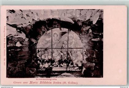 8717 Benken SG - 1907 Maria Bildstein Armenseelengrotte - 10391450