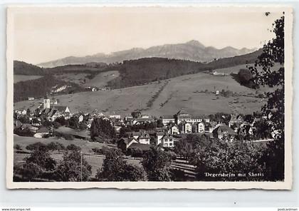 Schweiz - DEGERSHEIM (SG) Degersheim mit Säntis - Verlag A. Billeter