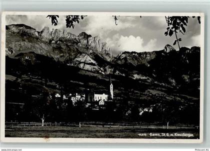 9473 Gams - St. G. mit Kreuzbergen - 10162355