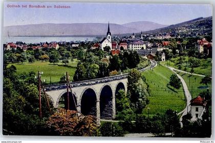 9403 Goldach 1920 - Eisenbahnbrücke Kirche - 51427812