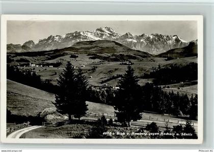 9633 Hemberg - Blick von Hemberg gegen Hochalp und Säntis - 11084137