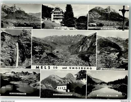 8887 Mels Foto AK Hotel Waldheim Gonzen Foto Gross - 39704369