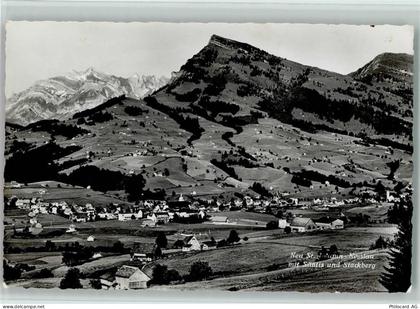 9650 Nesslau - Neu St. Johann Nesslau mit Säntis und Stockberg - 10199391