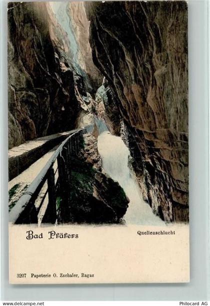 7312 Pfäfers - Bad Pfäfers Quellenschlucht - 11087531