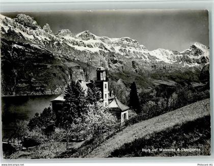 8883 Quarten - Blick auf Walensee und Churfirsten Marienschwestern Neu-S... - 11058251