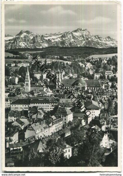 St. Gallen - Foto-Ansichtskarte - Verlag Foto-Gross St. Gallen